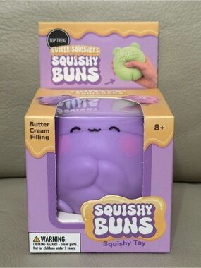 Top Trenz Butter Squishers Butter Cream Filling Squishy Buns Angi the Axolotl